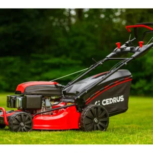 Hahn & Sohn Cedrus KS53S – Benzin-Rasenmäher mit Antrieb, Y196V OHV-Motor