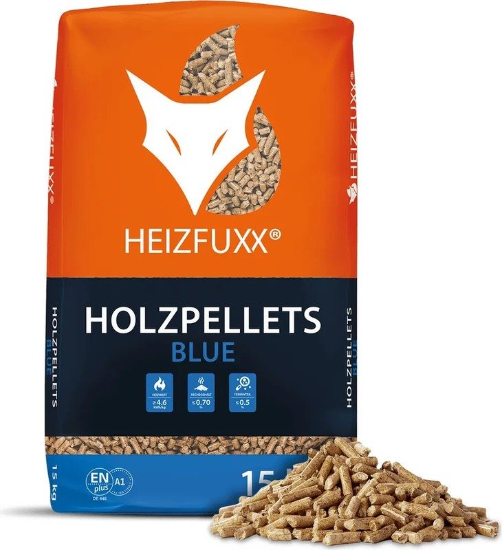 Heizfuxx Holzpellets "Blue" – 975 kg (65 x 15 kg Säcke) - Image 3