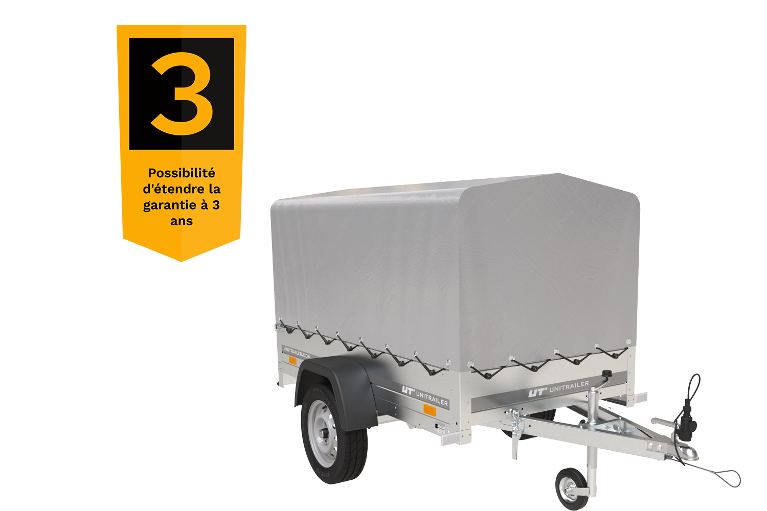 750 kg Kippanhänger mit Domdeckel Garden Trailer 201 KIPP