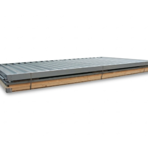 LagerContainerXXL 3 Meter Lagercontainer RAL7021 mit Einflügeltür, A7741