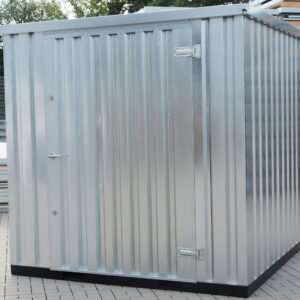 container MC2, verzinkt, H 2090 x B 2142 x T 2022 mm, Tür stirnseitig einflügelig