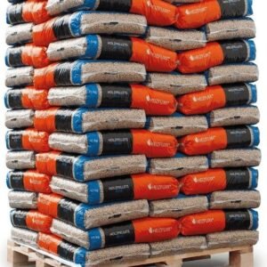 Heizfuxx Holzpellets "Blue" – 975 kg (65 x 15 kg Säcke)
